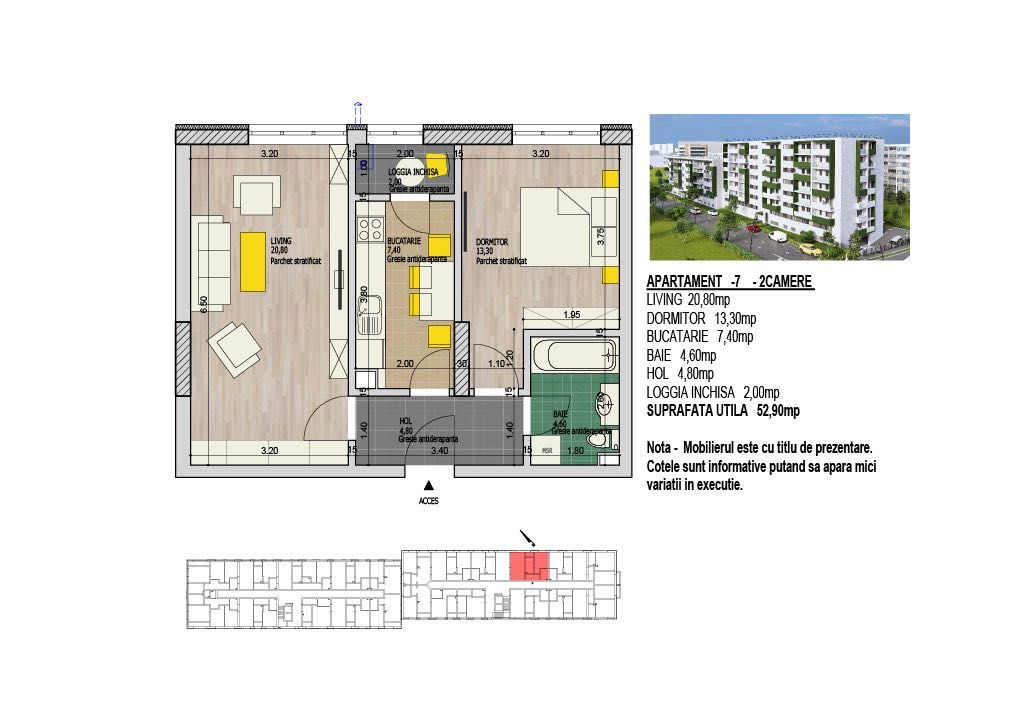 Apartament 2 camere, Parc Tudor Arghezi , Metrou Apărătorii Patriei