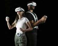 Woojer Strap Edge, feedback haptic casca VR Meta Quest,, muzica, filme