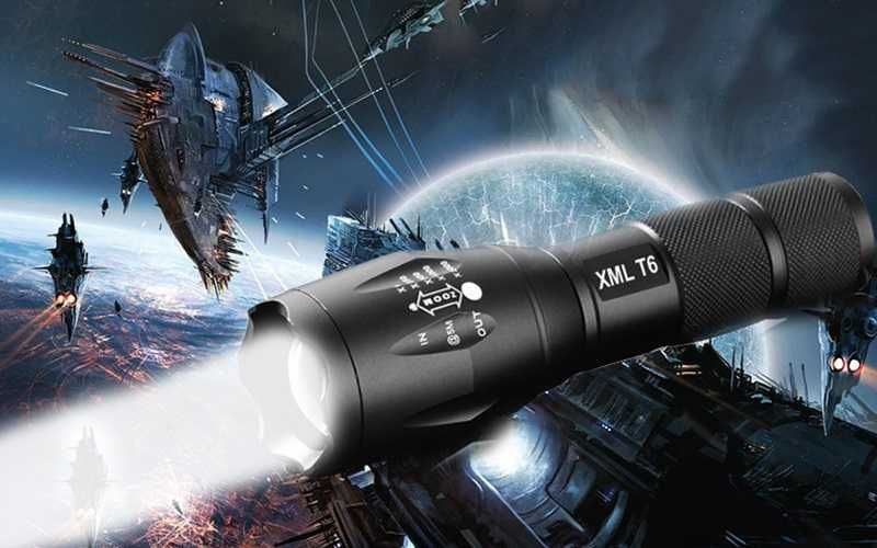 Мощен LED прожектор-фенер