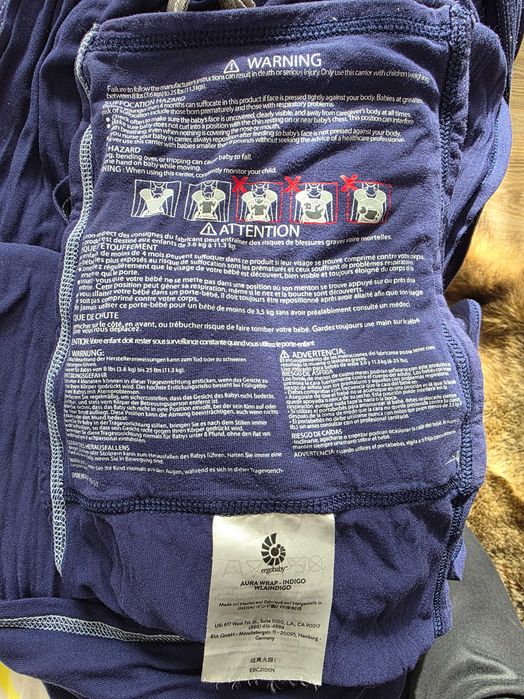 Слинг Ergobaby Aura Marama Indigo