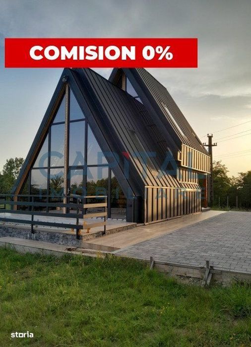 Oportunitate! Casa de vacanta A-frame, judetul Arges
