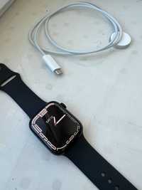 Apple Watch 7, GPS, 45mm, Midnight Sport Band