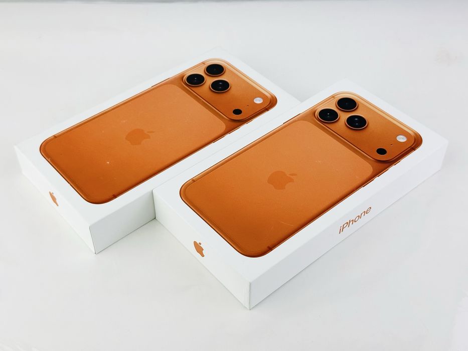 НАЛИЧЕН! Apple iPhone 17 Pro Max 512GB Orange НОВ!
