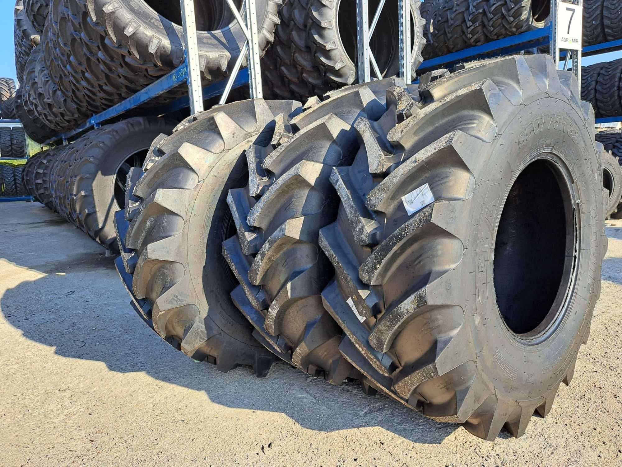 Anvelope radiale 650/75R32 marca OZKA cauciucuri noi 24.5R32 COMBINA