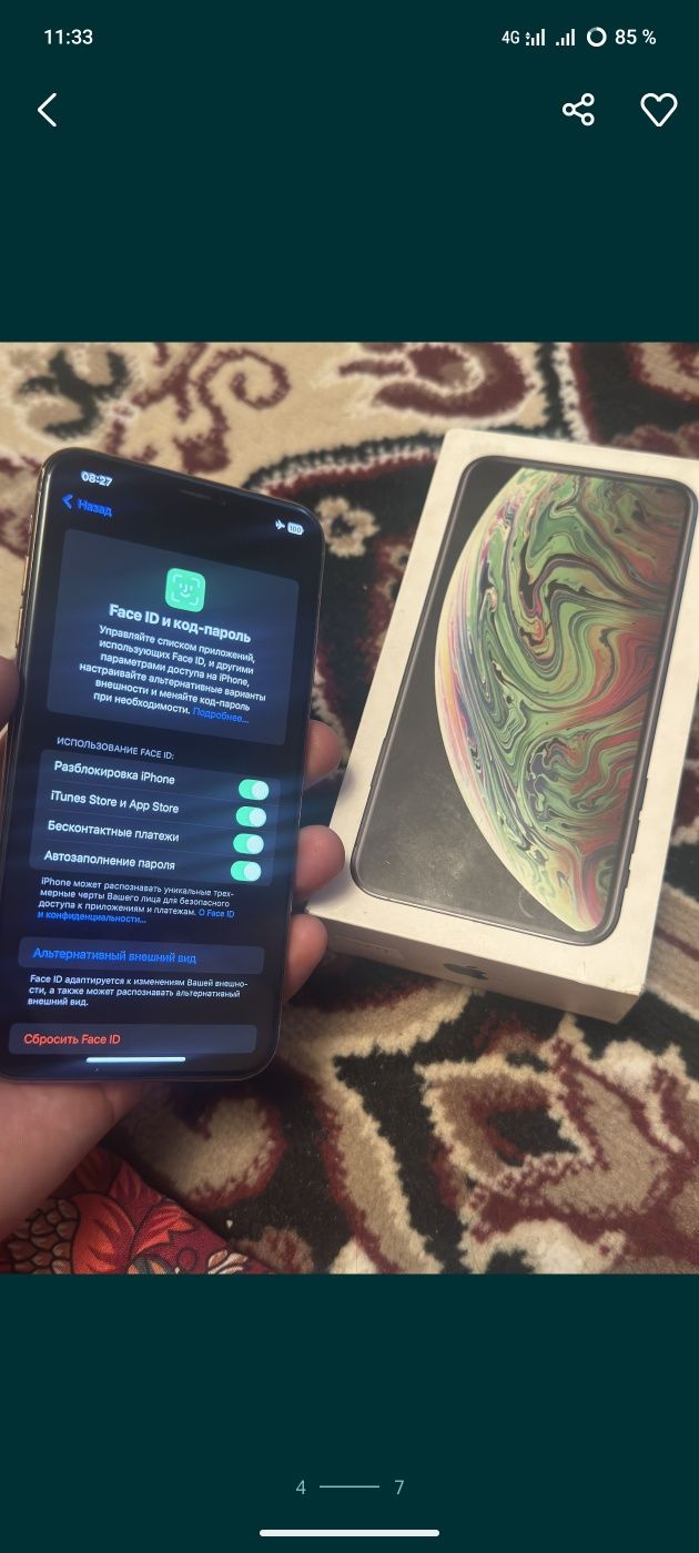 Iphone XS MAX 512 kor dokli