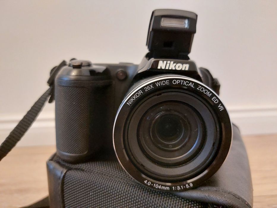 Aparat foto digital Nikon COOLPIX L320, 16.1MP, Black