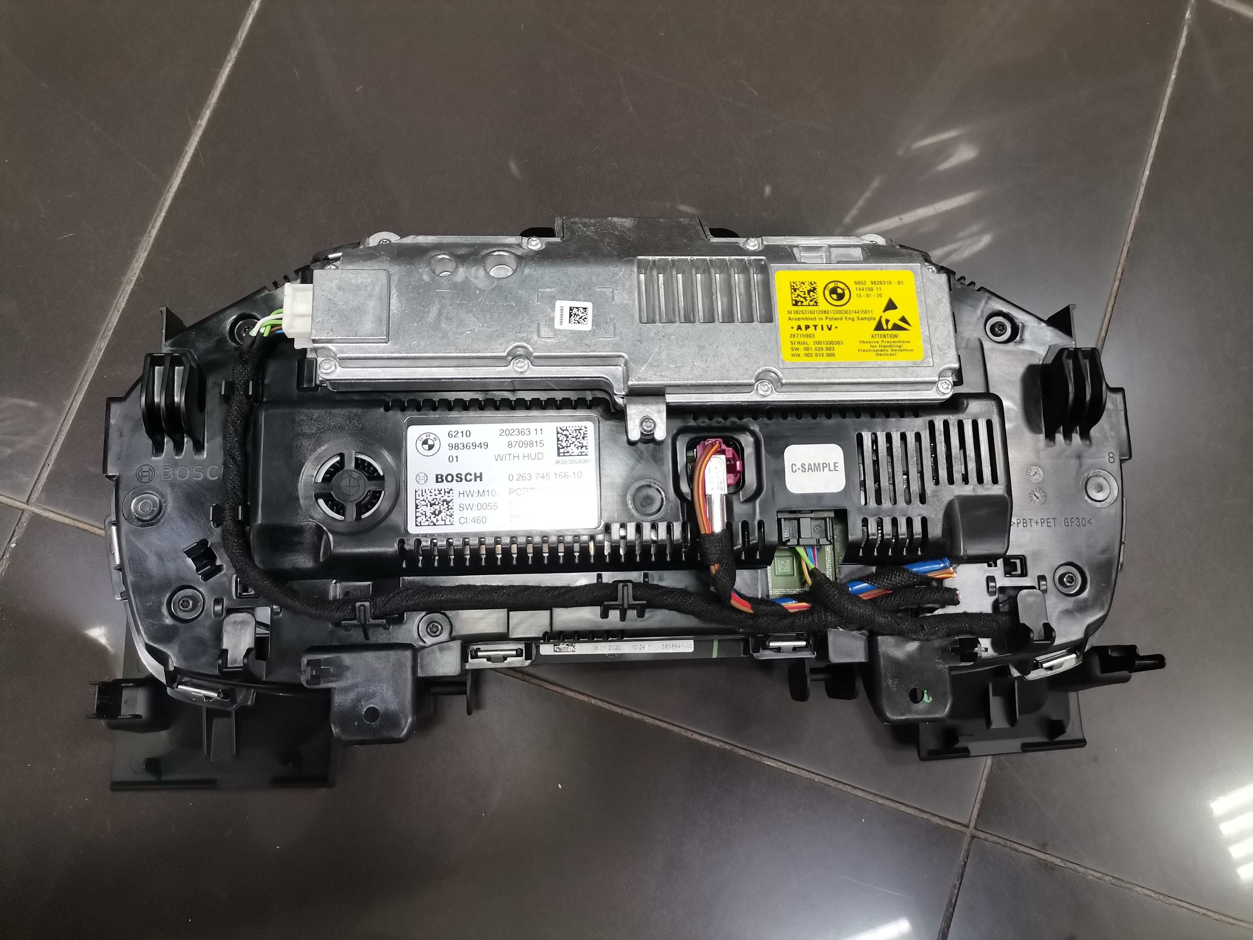 BMW G20 G30 G11 G05 G06 G18 G14 3 4 5 7 8 X LED Километраж Табло с HUD