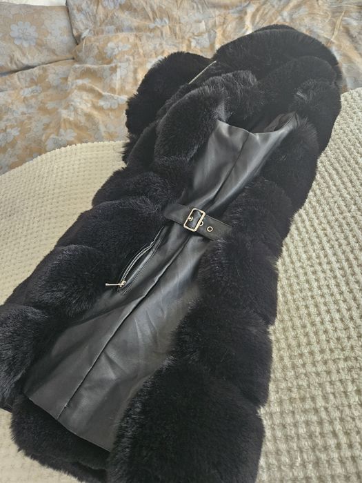 Vesta din blana sintetică