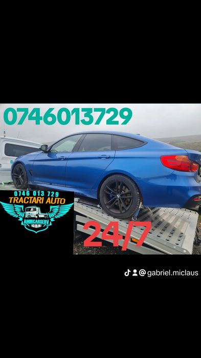 Tractări auto Cluj 24/7