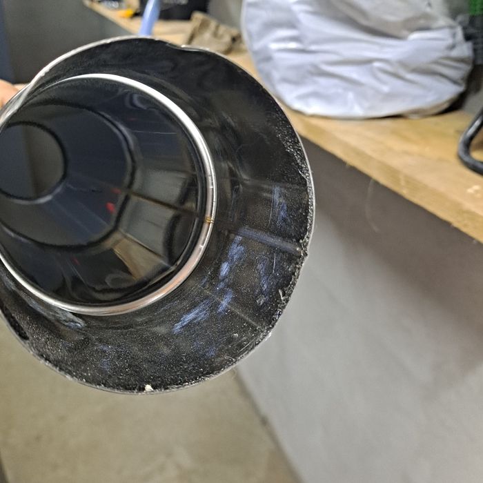 Cot evacuare inox 100mm teava evacuare inox 80mm