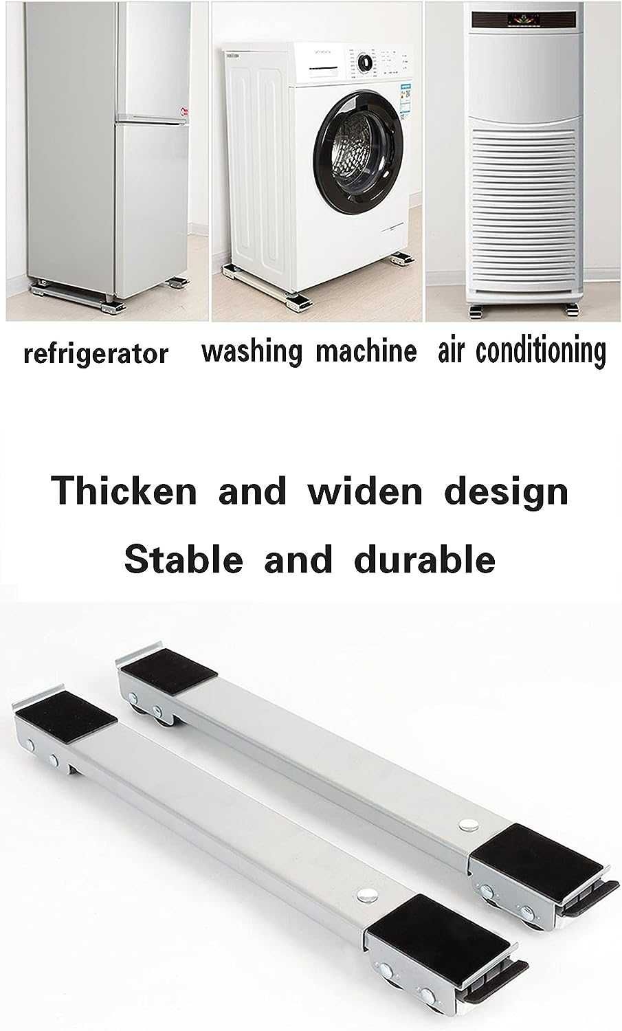 Комплект за преместване на перални, хладилници, сушилни, 300 кг50-70см
