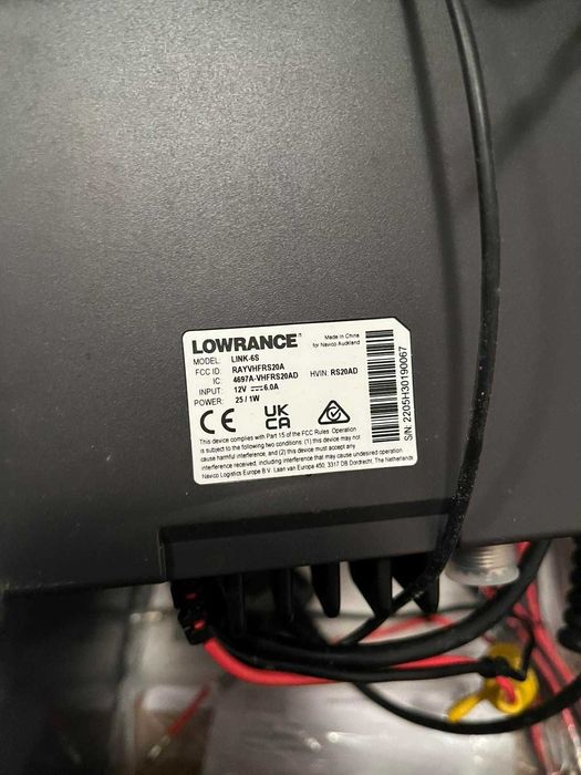 морска радиостанция lowrance модел link-6s