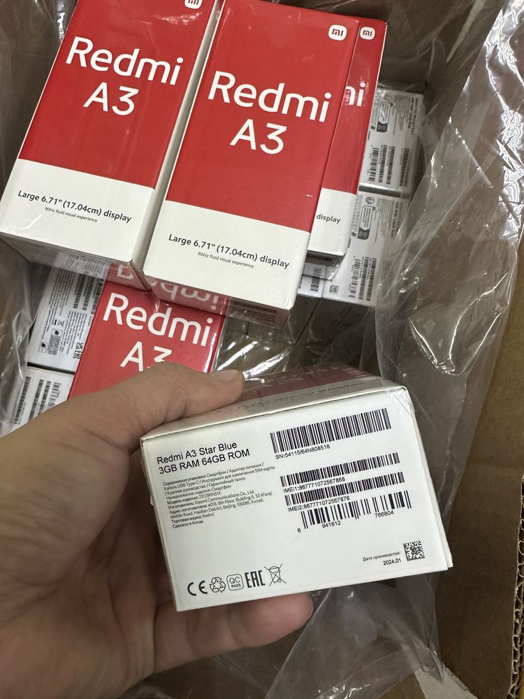 Redmi A3 64 гб  1 год гарантия 100% Оригинал
