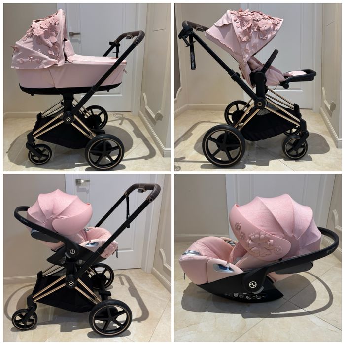 E priam Cybex platinum Simply Flowers e-priam