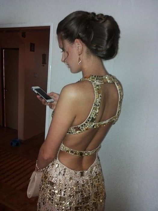 Рокля Sherri Hill русалка размер S