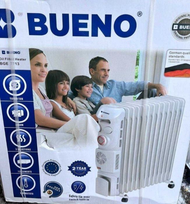 Масляный обогреватель BUENO 13 скидка со склада доставка бесплатно