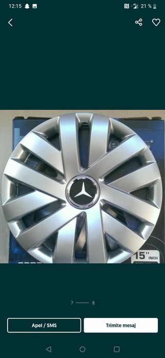 Capace roti MERCEDES 12 13 14 15 16 17 A B C E Classe vito sprinter