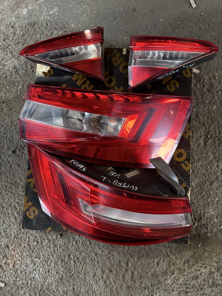 Skoda Superb седан 2015 година Стопове