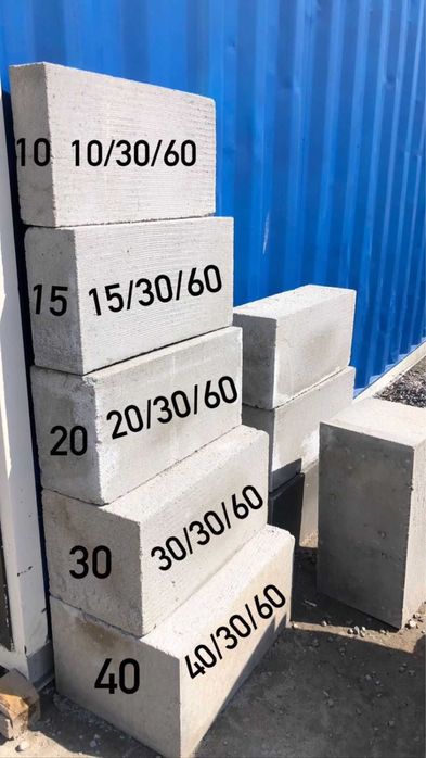 Газоблок 200,300,600