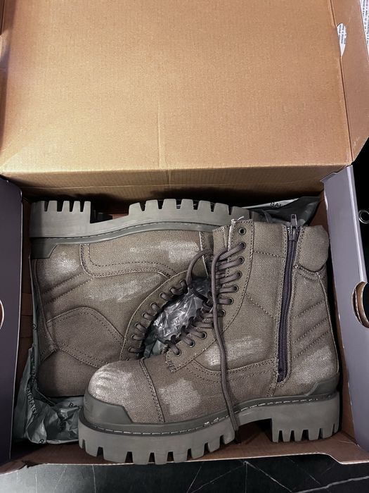 balenciaga striker boots