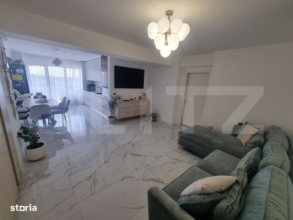 Apartament 3 camere 90 mp, Terasa 90 mp , George Enescu