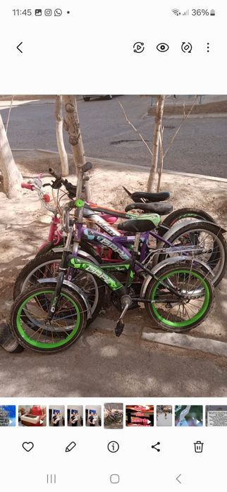 Четерые велосипеда