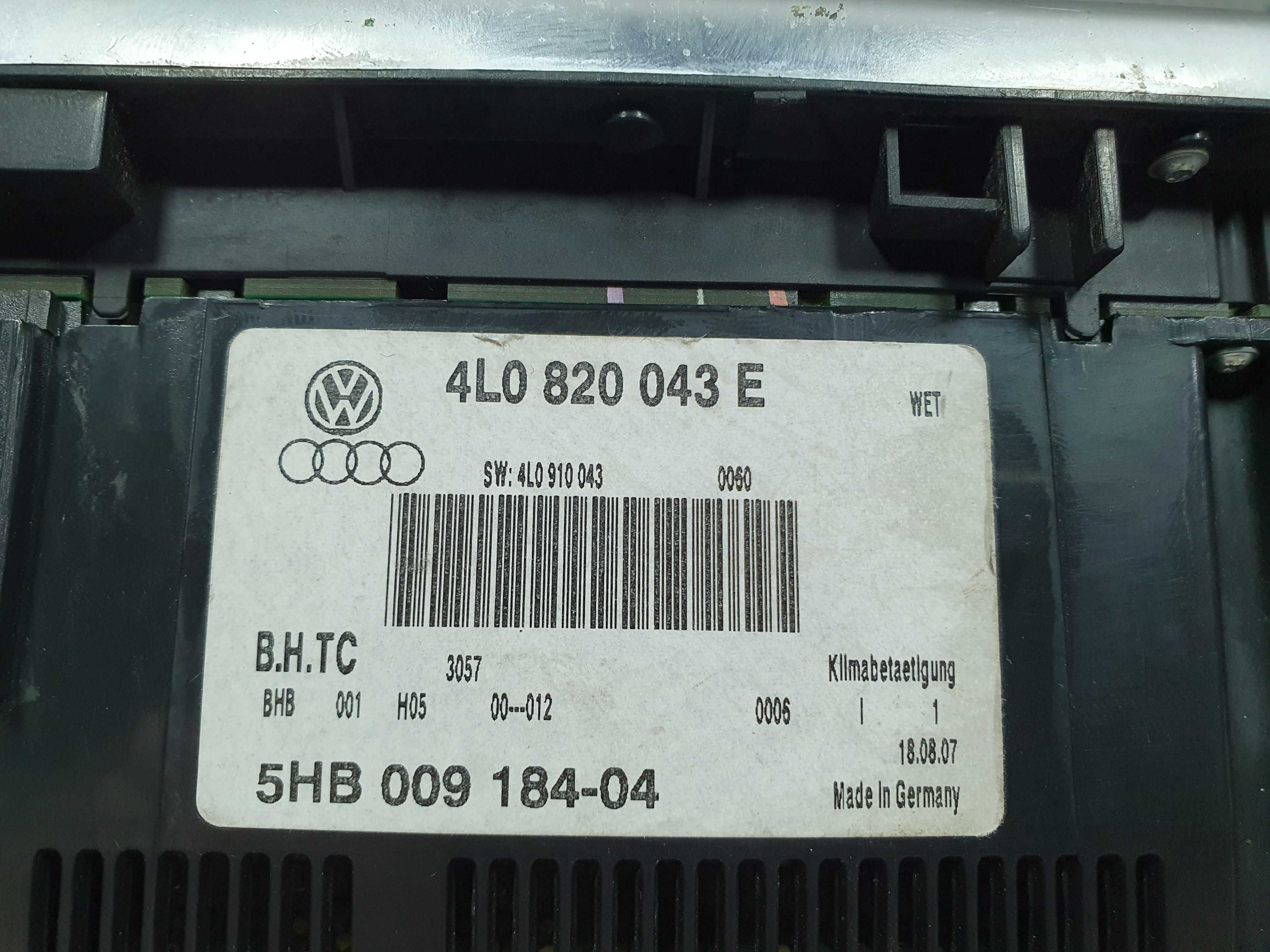 Panou climatronic Audi Q7 (4LB) 3.0 TDI BUG 2008