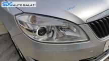 Far Dreapta cu Lupa Halogen Skoda Fabia 2 2010 - 2015