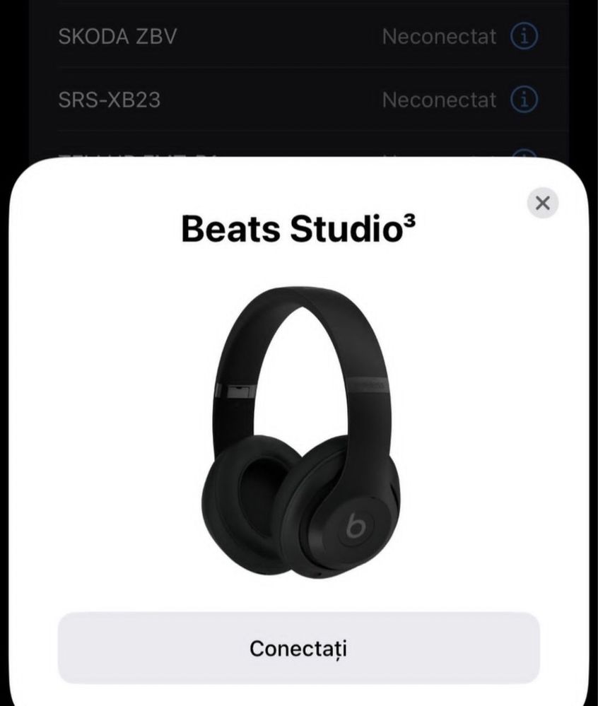 căști Beats studio 3 wireless, intacte