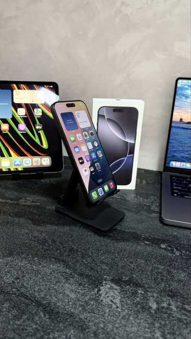 iPhone 16 Pro Max Black Titanium 256GB New 2 iMei Reg
