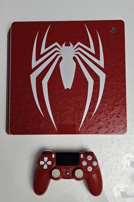 PS4 slim Spider-Man Edition + 5 Jocuri