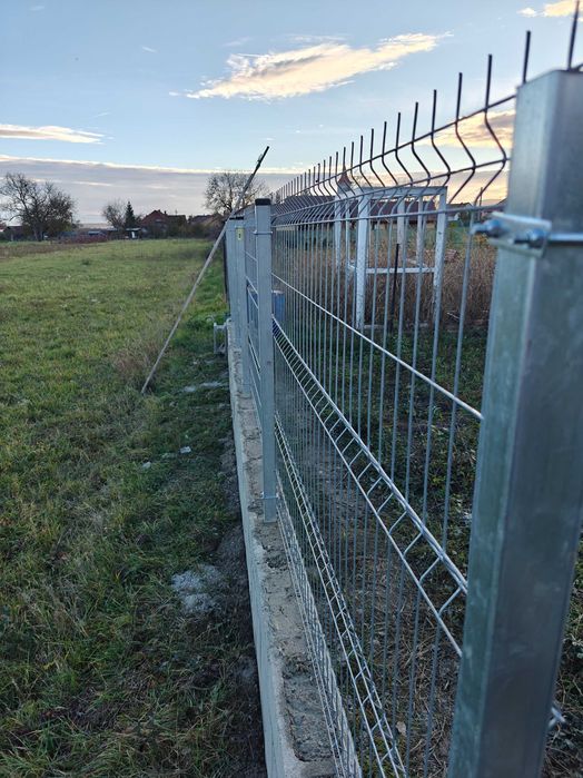 Panouri gard bordurat din sarma zincata