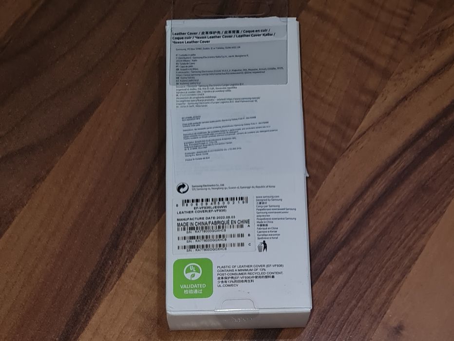 Husa piele originala Samsung Leather Cover Galaxy Z Fold 4 F936