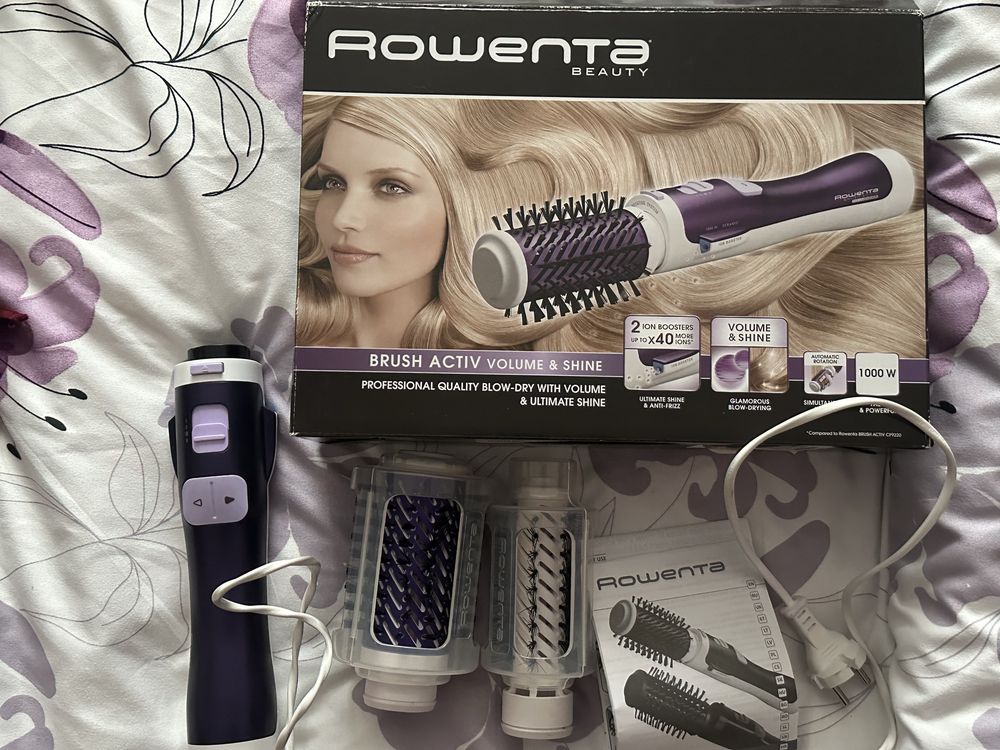 Perie rotativa Rowenta brush activ volume and shine