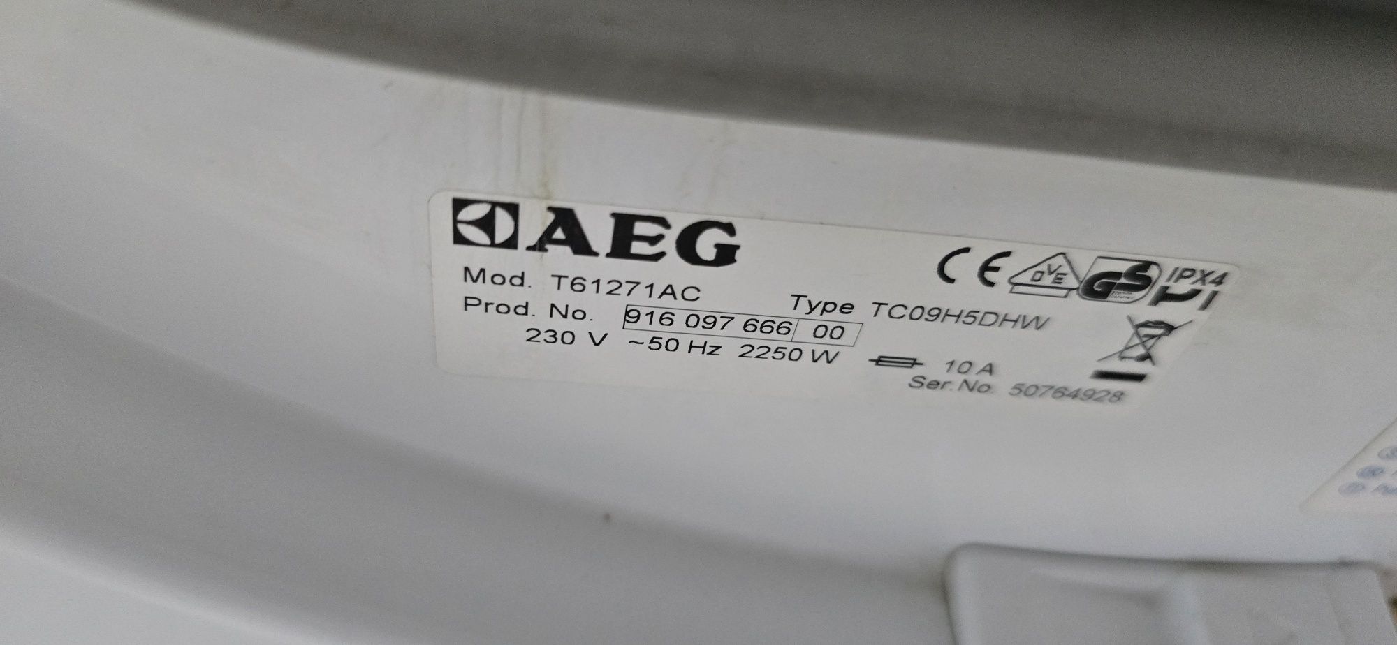 Кондензационна слим сушилня Аег/AEG 7 кг