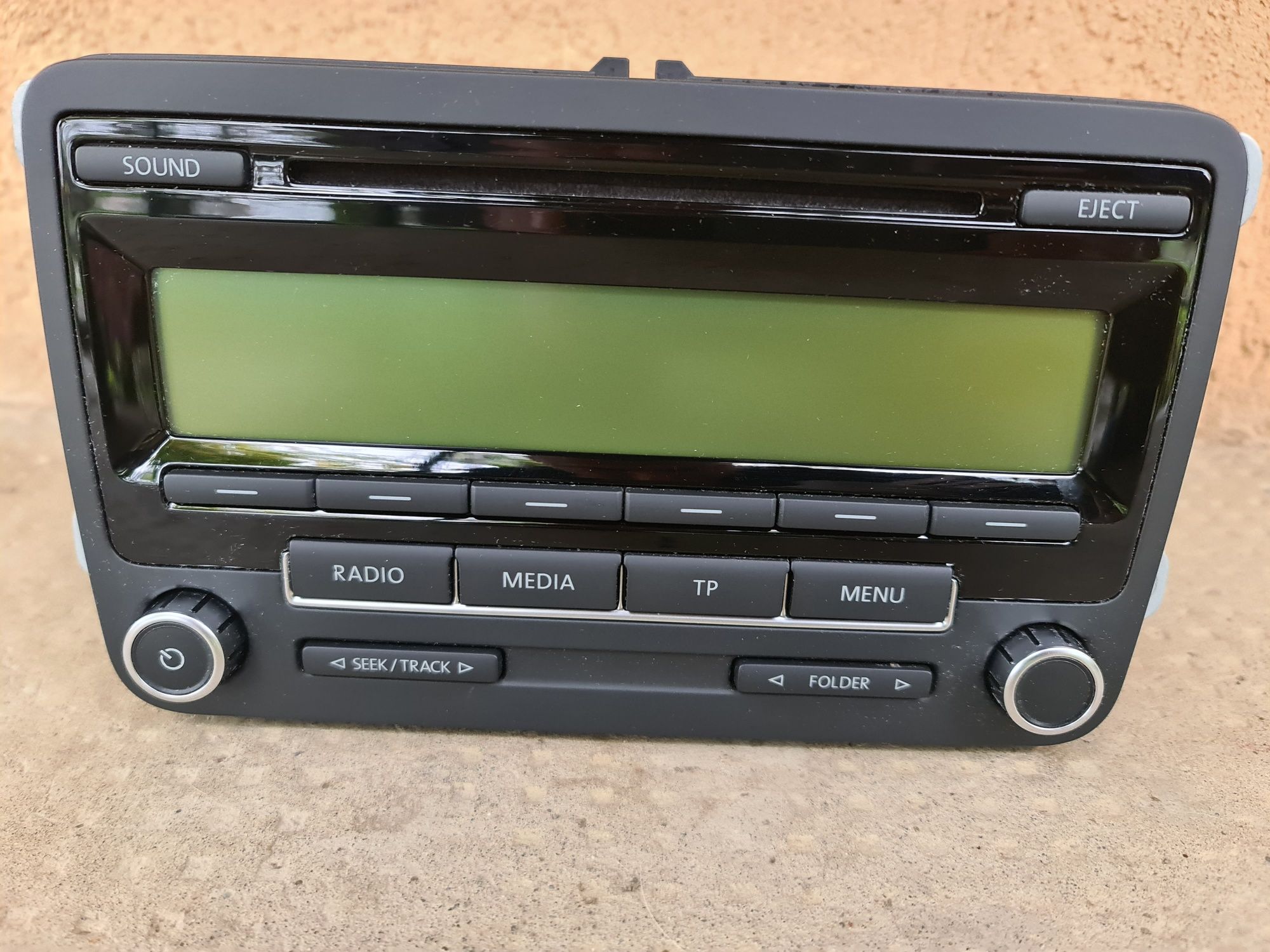 Radio cd player MP3 - AUX - USB original Volkswagen Seat Skoda am CODE