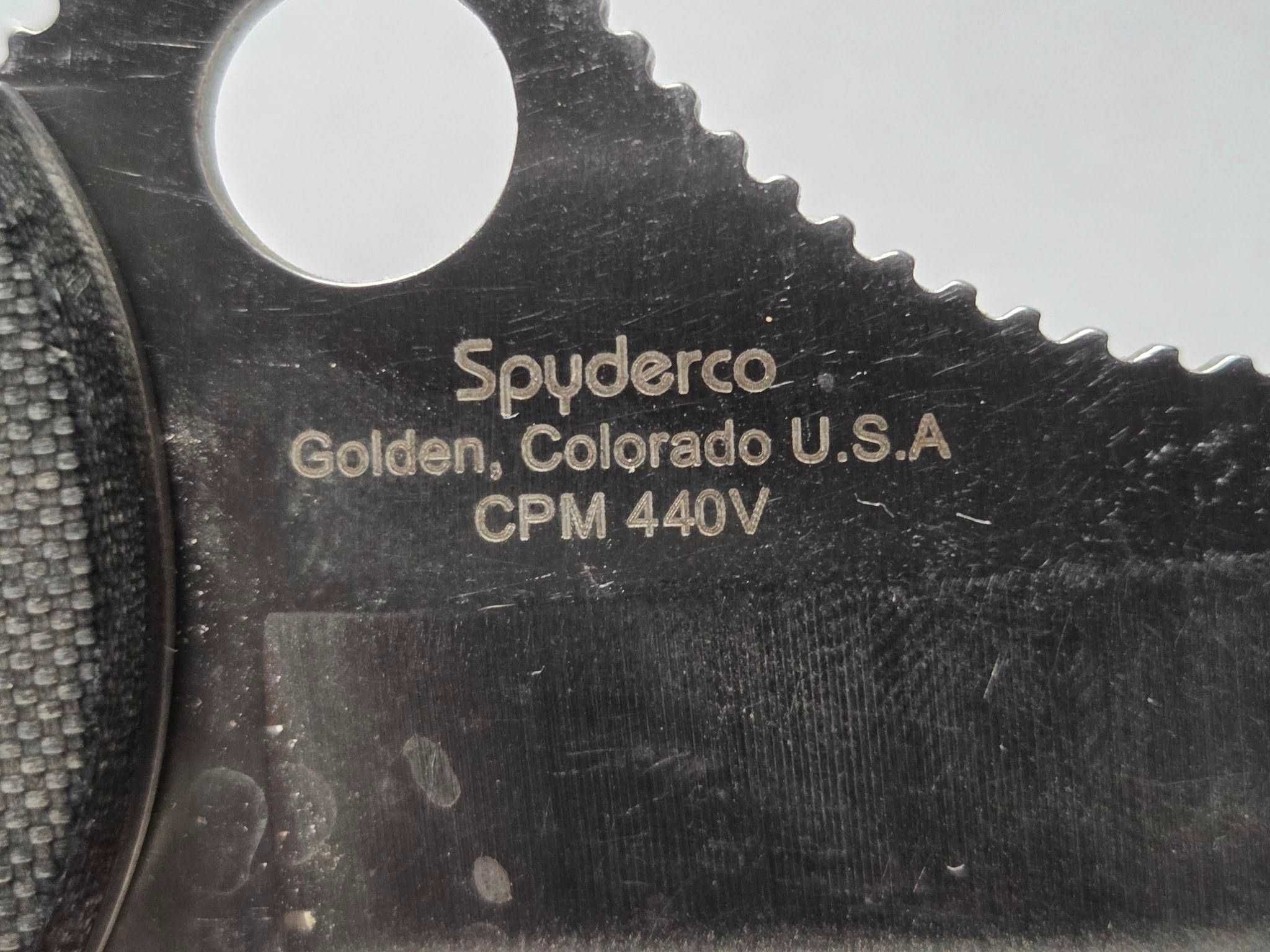 Cutit vintage american Spyderco