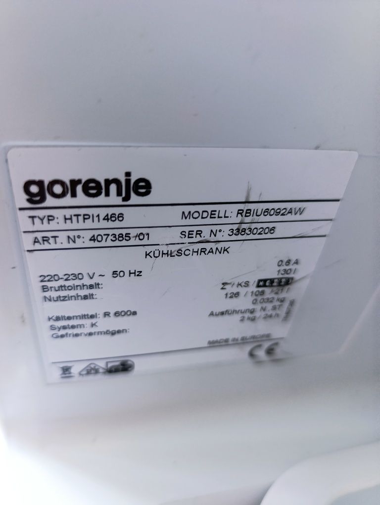 Хладилник и фризер за вграждане Gorenje A++