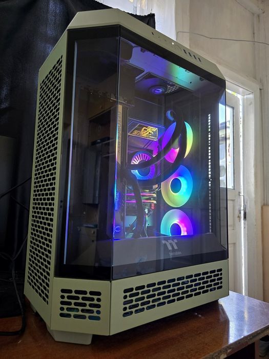 Ryzen 7 9800X3D & RTX 5070 12GB супер мощный пк для игр и работы