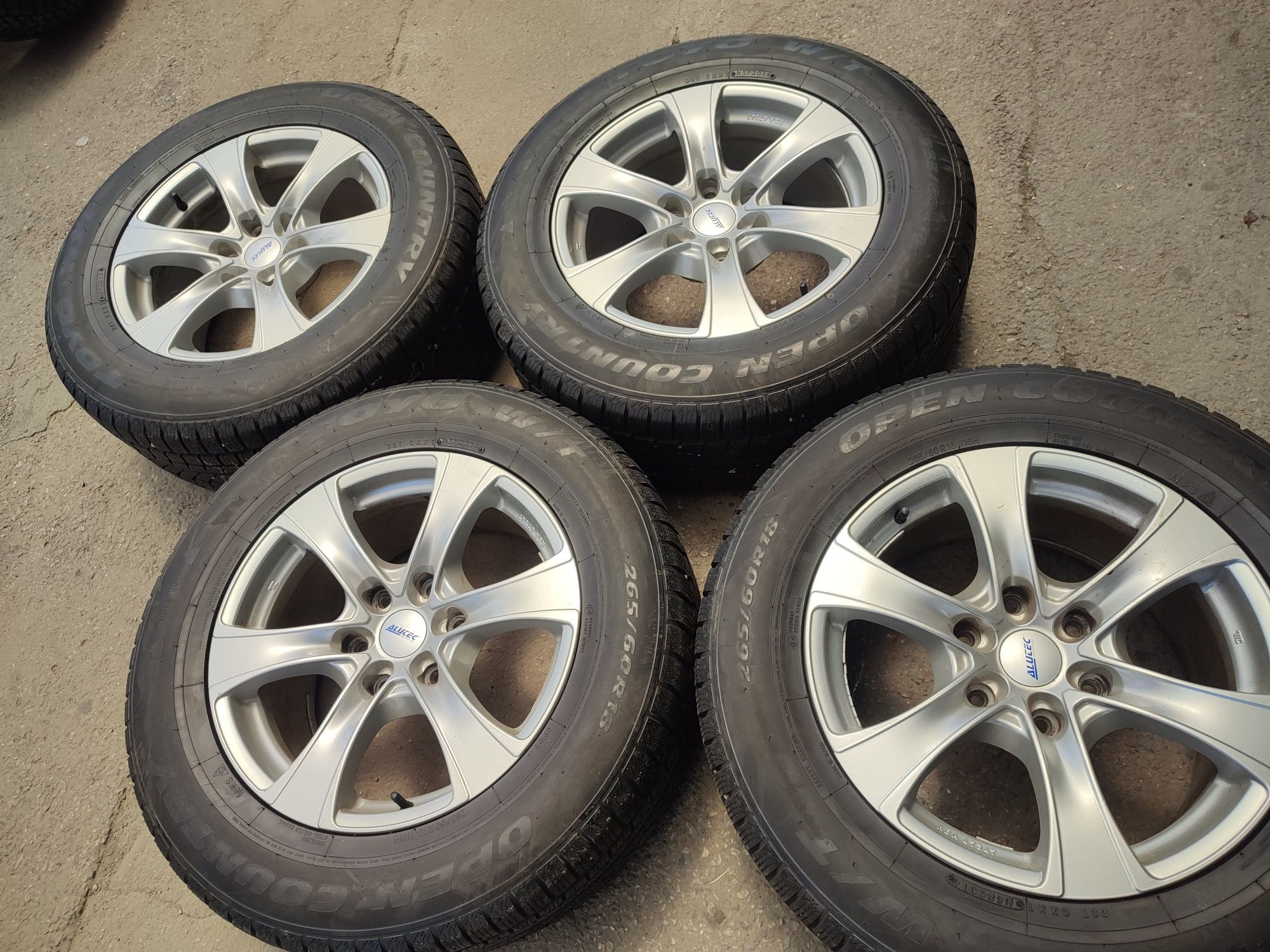 18" оригинални алуминиеви джанти за Mitsubishi L200.