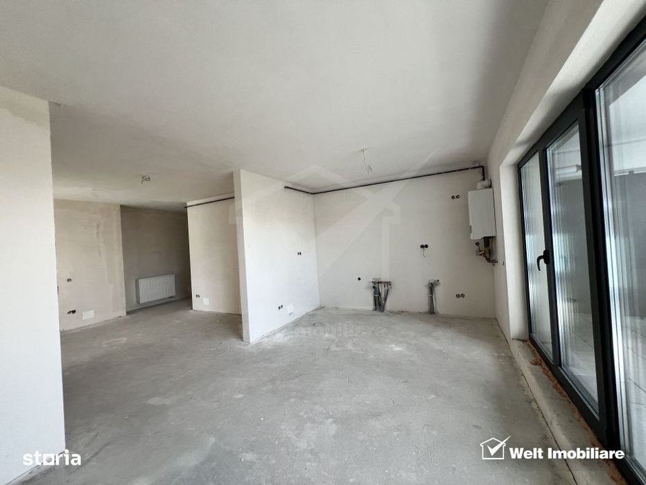 Apartament 3cam, 71mp + 32mp terase, Semifinisat, Lidl Frunzisului