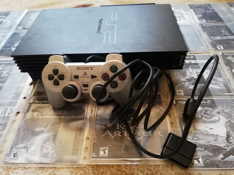 Sony Ps2 modat card si 32giga de jocuri usb games