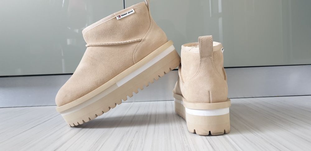 Tommy Hilfiger Jeans  Size 39/25см ОРИГИНАЛ! Дамски Зимни Боти!