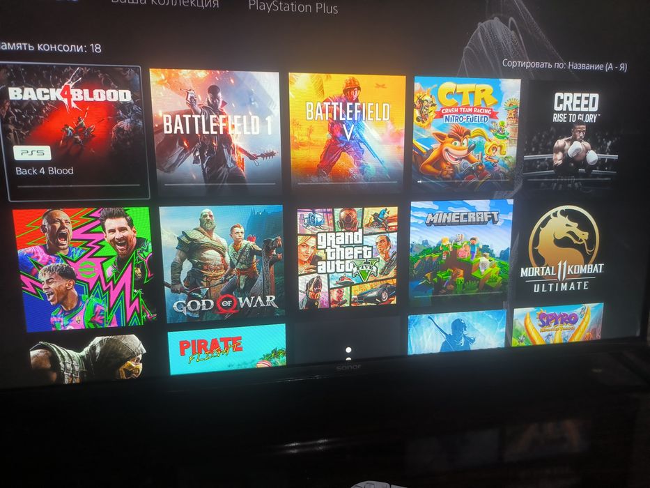 PS5 SLIM 1TB солютилади янги уйинлари бор