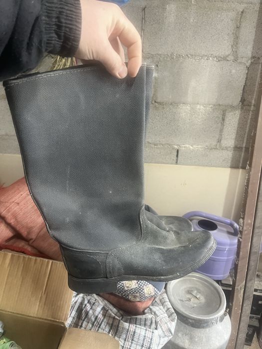 Советский кирзовые сапоги