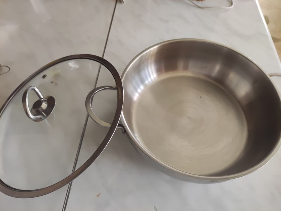 Продам посуду нержавейка б/ у.