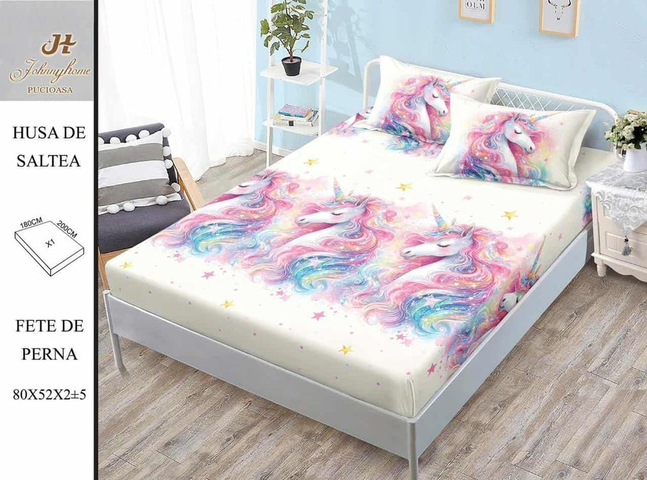 Huse de pat diferite modele