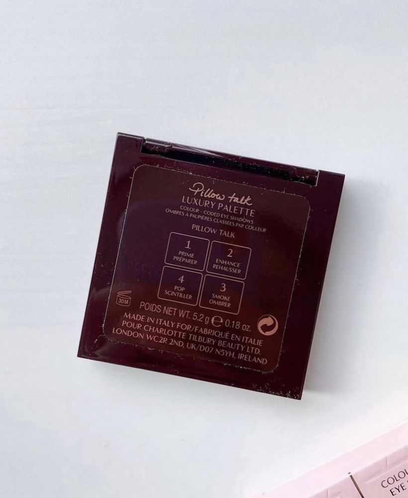 Charlotte Tilbury палитра pillow talk