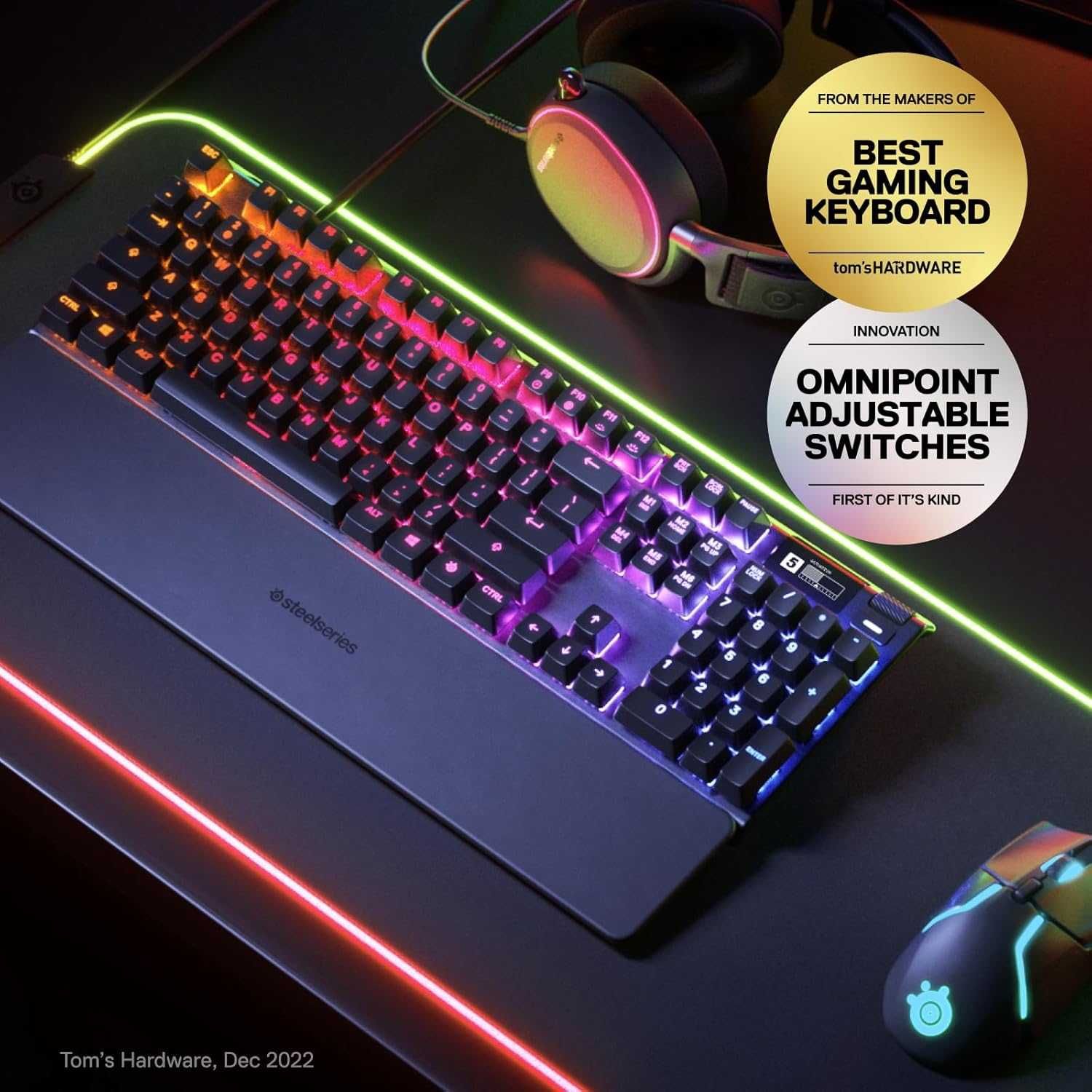 SteelSeries Apex Pro — самая быстрая механическая клавиатура в мире