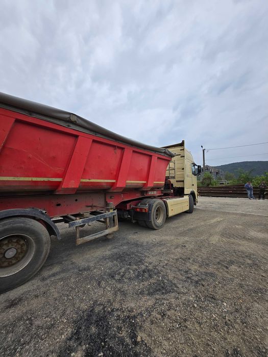 Vand ansamblu VOLVO FH480  Semiremorca bascula Schmitz coaste 27cubi